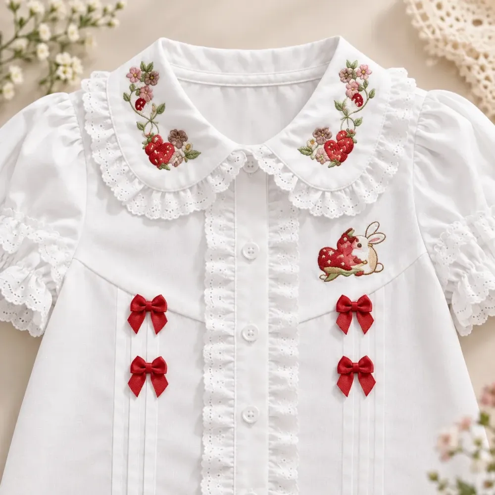 Tops Girl Ruby Blossom Blouse - Foto 6