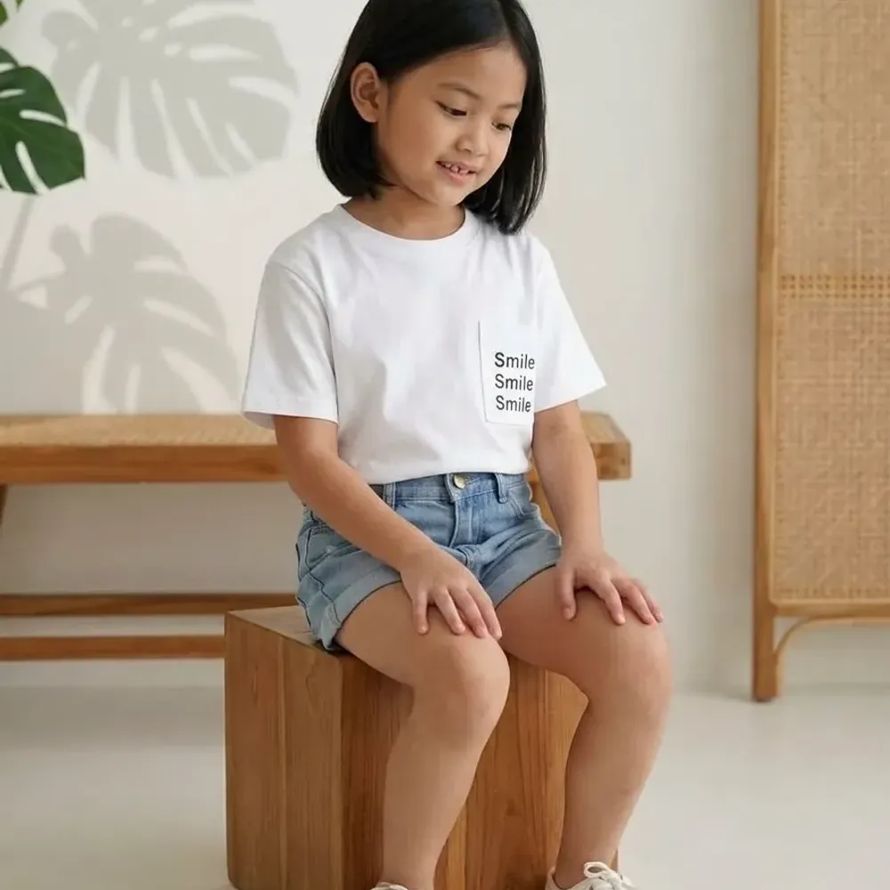 Set Girl Three Smile Short - Foto 2